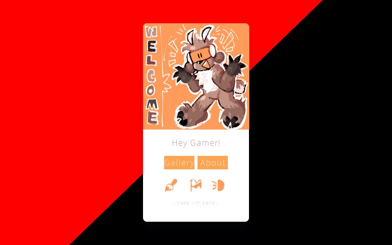 Carrd profile picture for @moronic